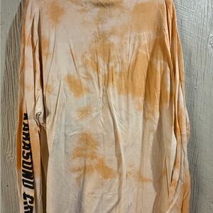 Box Lunch Haikyu raising crows Orange Tie-Dye Long Sleeve Shirt